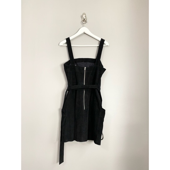 Free People 100% Suede Cow Leather Dress - Picture 9 of 10